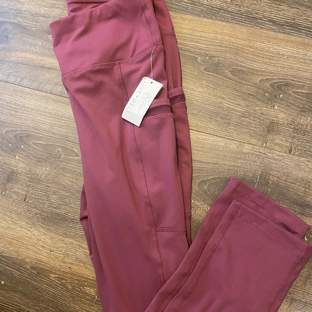 Berry high waist leggings